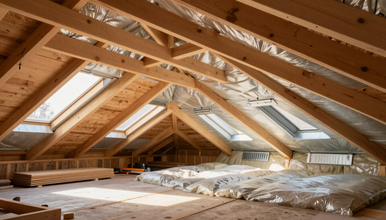 Attic ventilation inspection