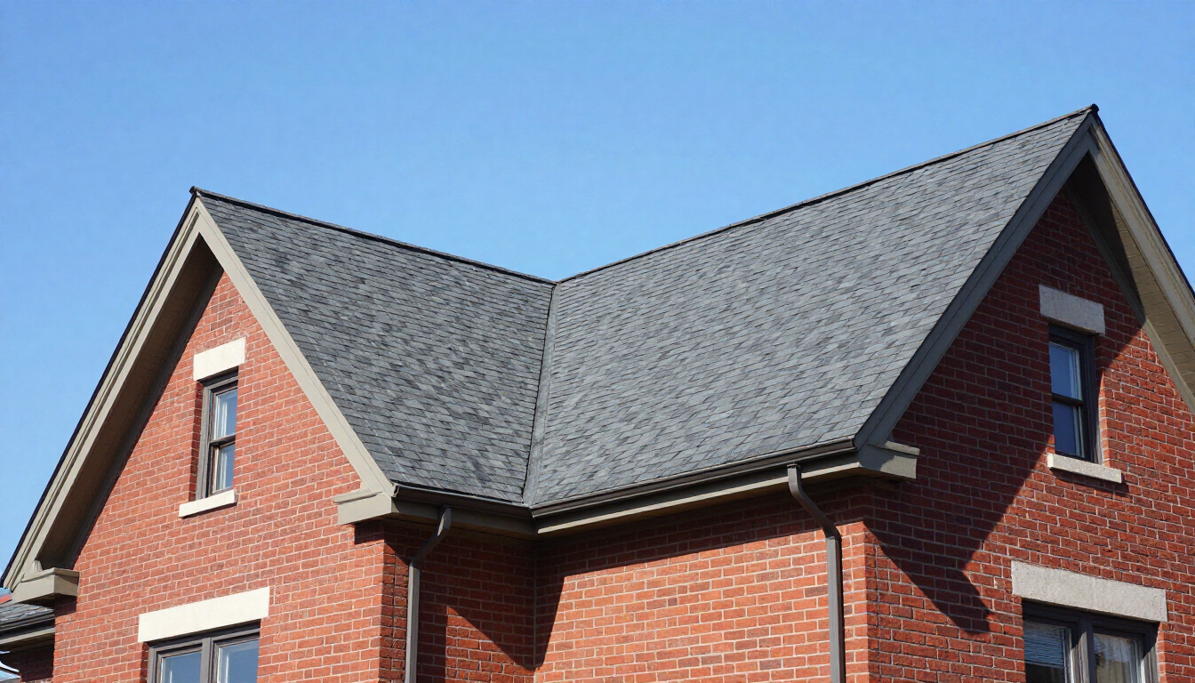 Restored roof on a St Louis home