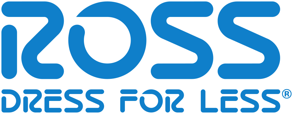 ROSS Dress for Less logo in blue text