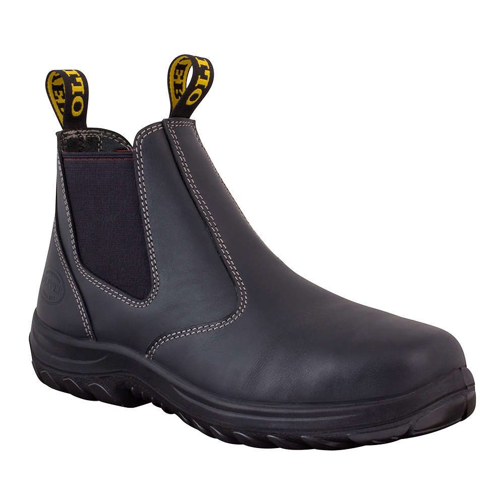26-620 BLACK ELASTIC SIDED BOOT