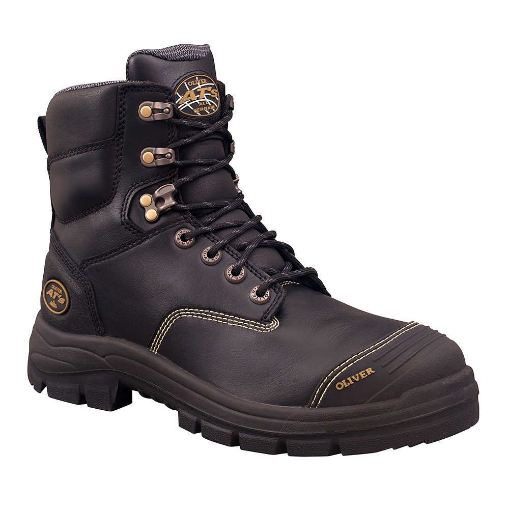 55-345Z 150MM BLACK ZIP SIDED BOOT