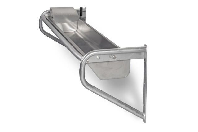 DeLaval tip tank ST250, wall mounted