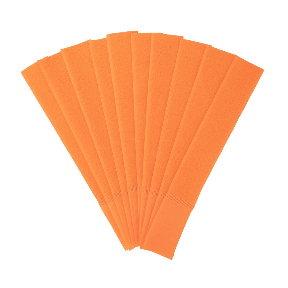 Leg Bands Nylon Neon Orange 10 Pack