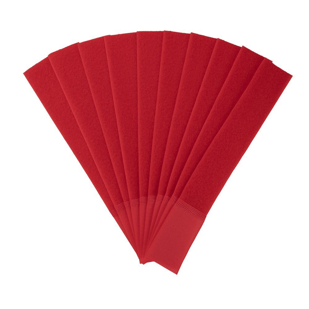 Leg Bands Nylon Red 10 Pack