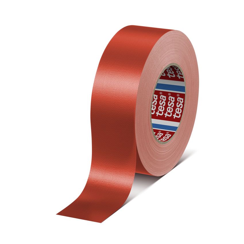 TESA® 4688 UNIVERSAL POLYETHYLENE COATED CLOTH - Red
