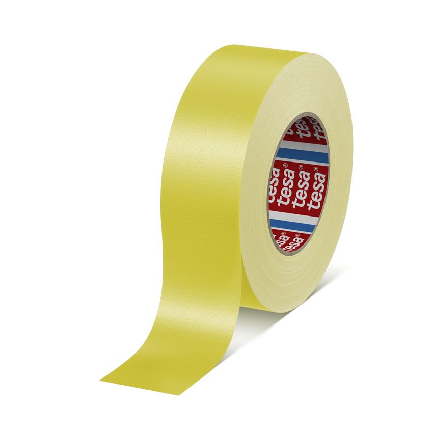TESA® 4688 UNIVERSAL POLYETHYLENE COATED CLOTH - Yellow