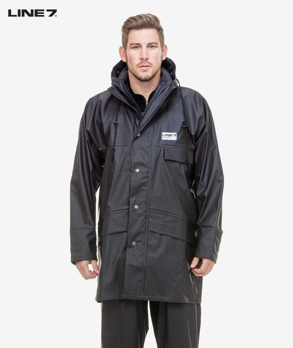Man In Wet Weather Gear — Buy Farm Clothing on the Mid North Coast, NSW