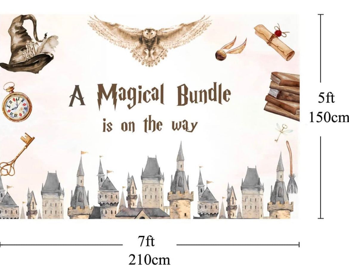 A magical Bundle backdrop 5ft x 7ft
