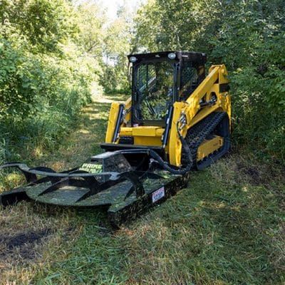 Prime Attachments | Rigid Deck Skid Steer Brush Mower