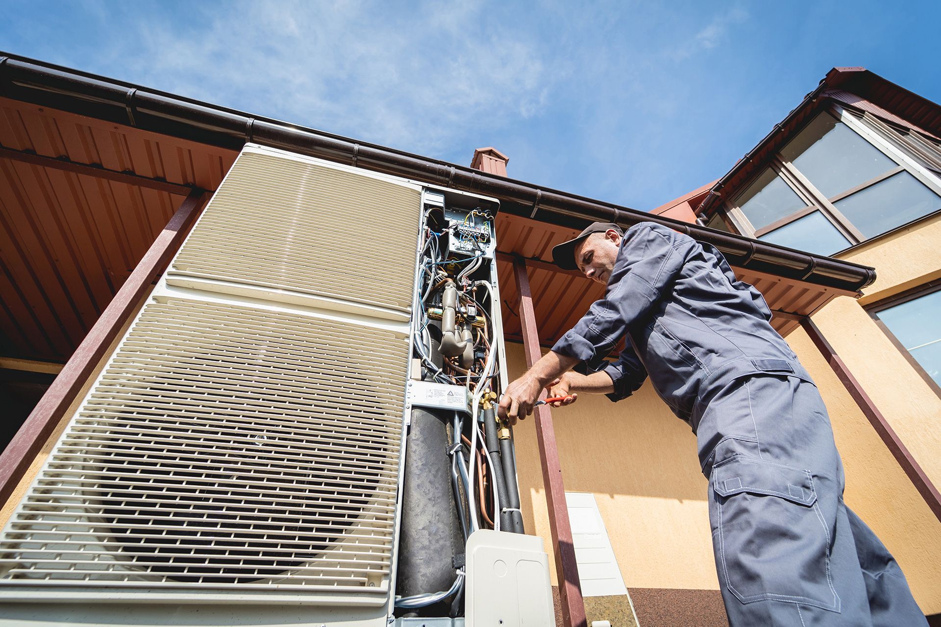 Trusted HVAC contractor inspection