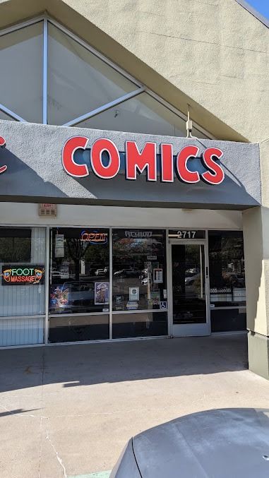 New release comics and trading cards at Turlock Comics in Turlock, CA.
