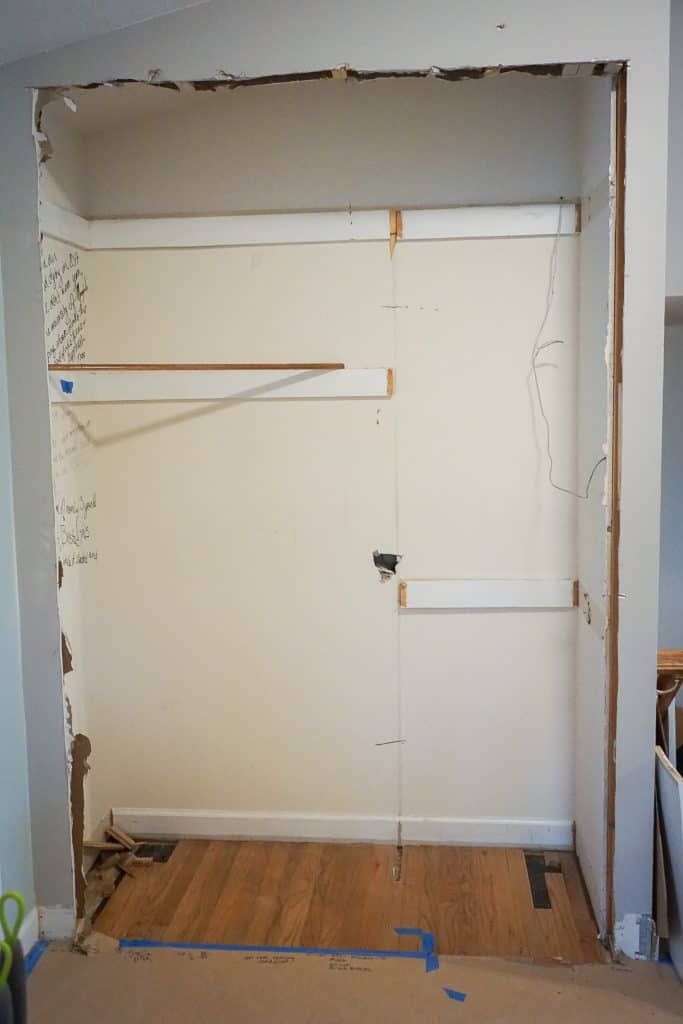 Shelving unit removal 