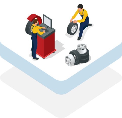 Image of Tire Changing - NC Complete Auto Care