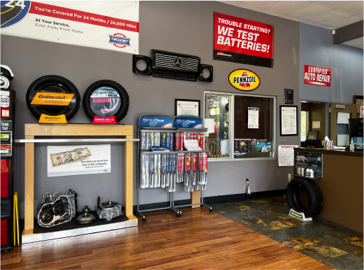 Reception of NC Complete Auto Care - NC Complete Auto Care