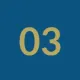 The number 03 is on a blue background.