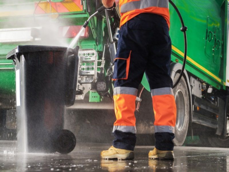 Pressure washing