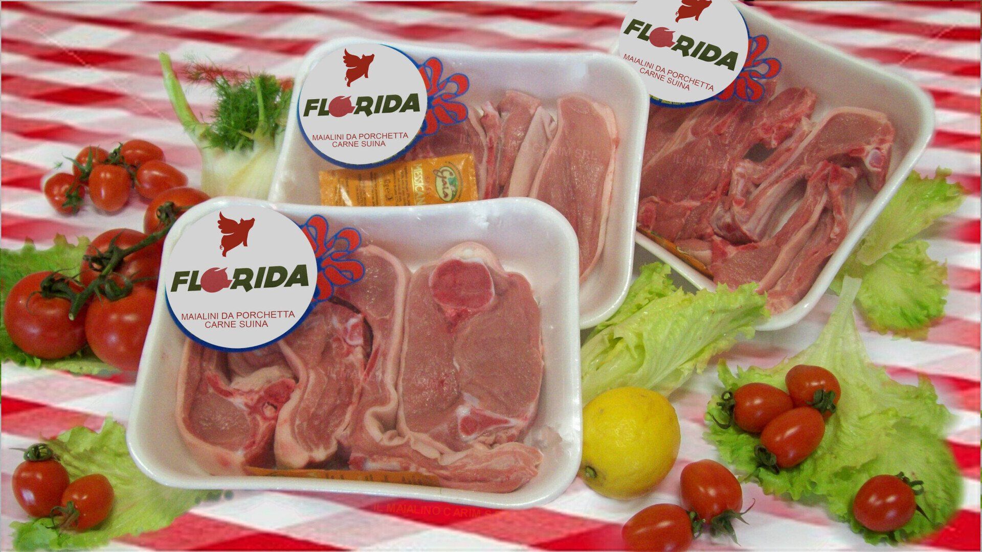 suinetto in vaschetta