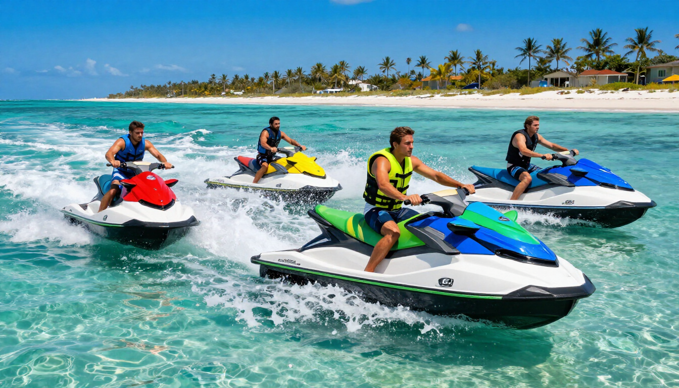 Jet ski adventure in Clearwater Beach