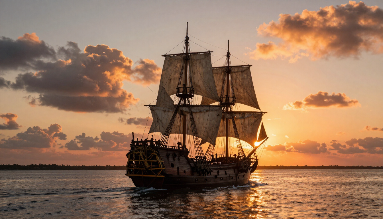 Historic Pirate Ship