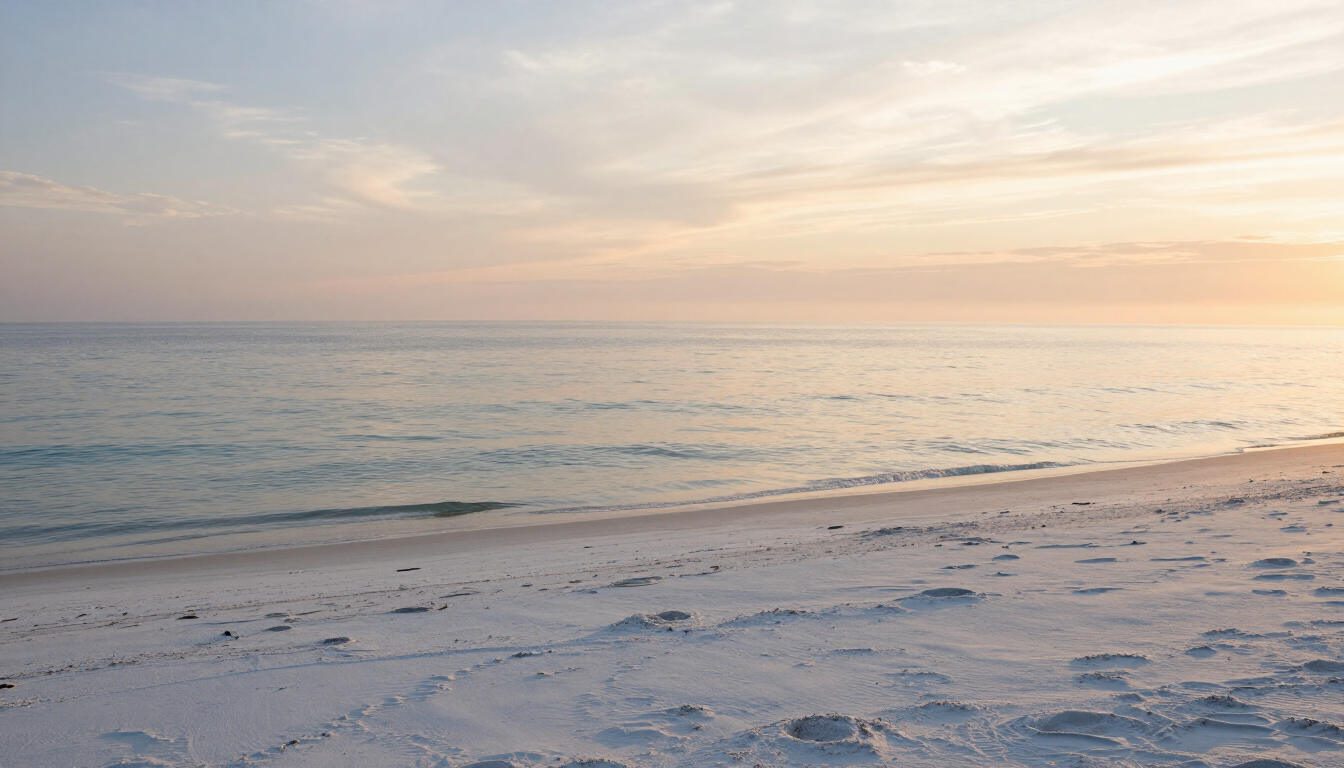 Early morning at Clearwater Beach