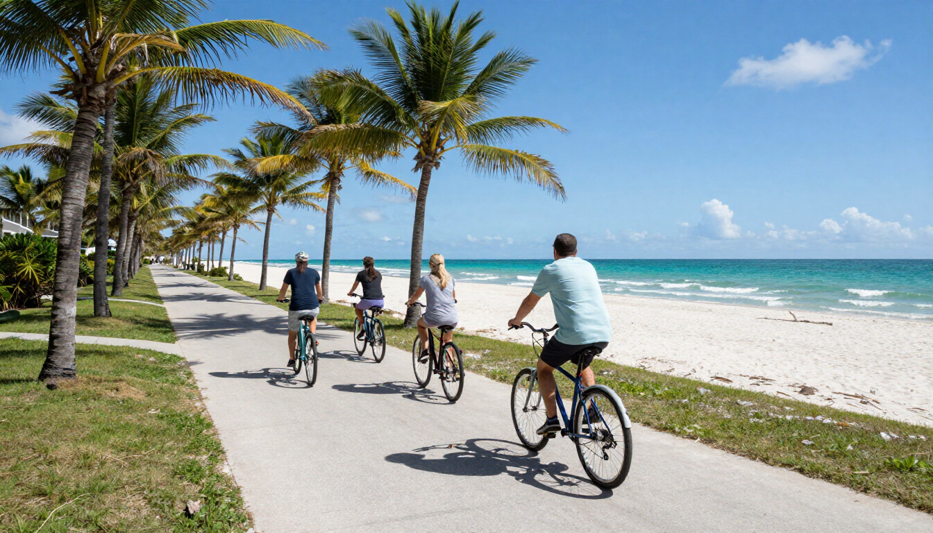 Biking at the Beach