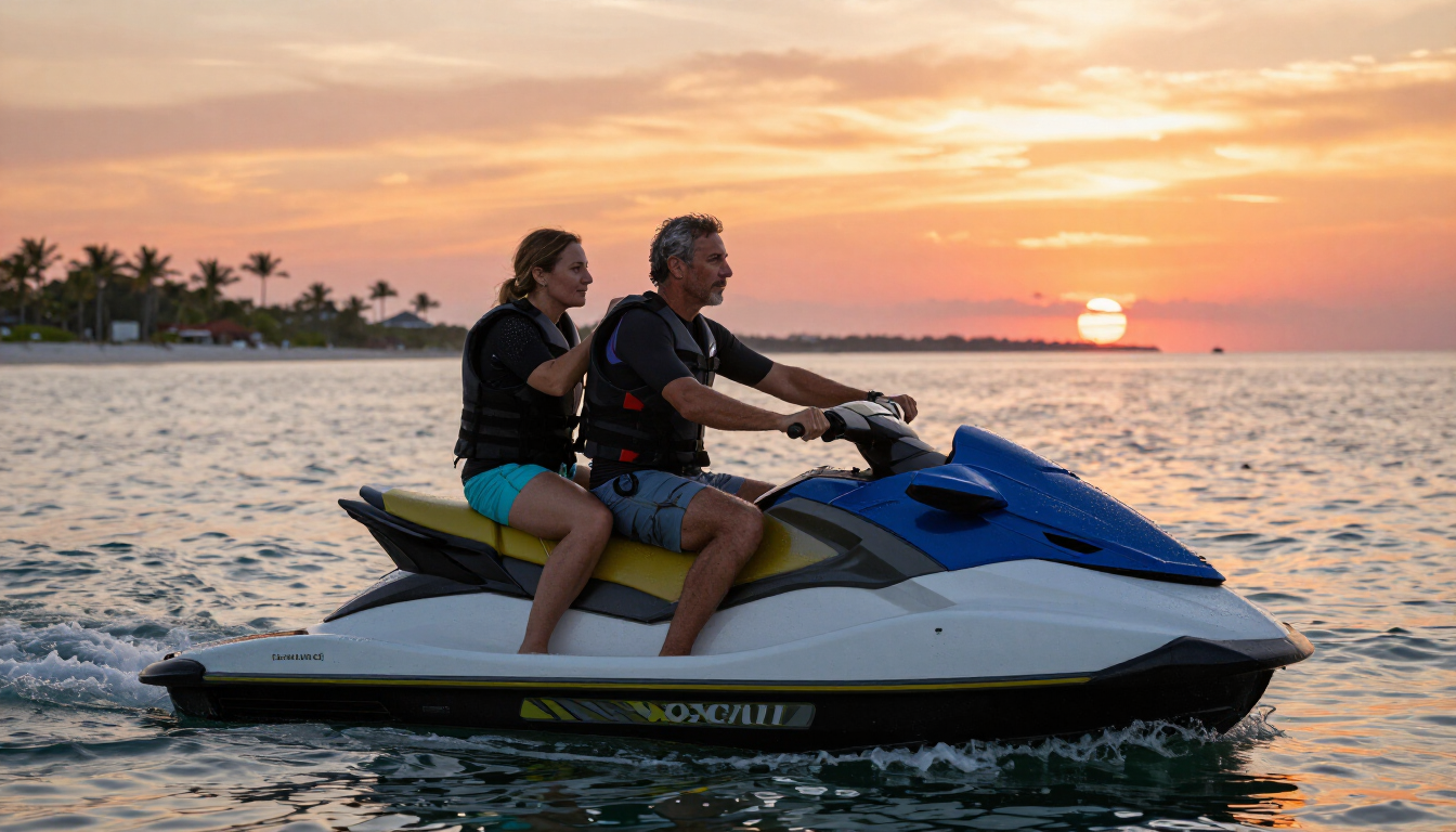 Golden Hour Jet Ski