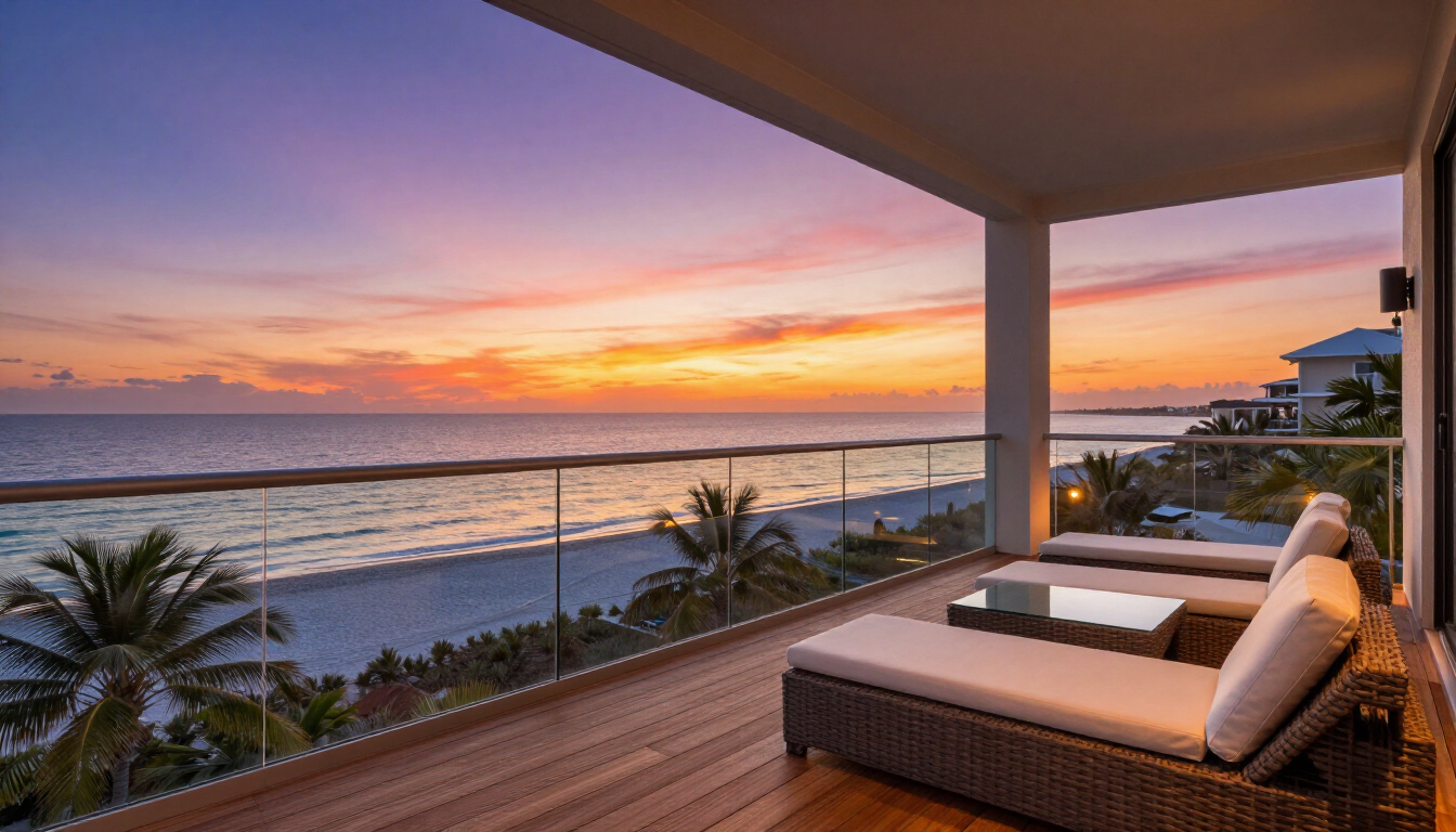 Luxury Beachfront View