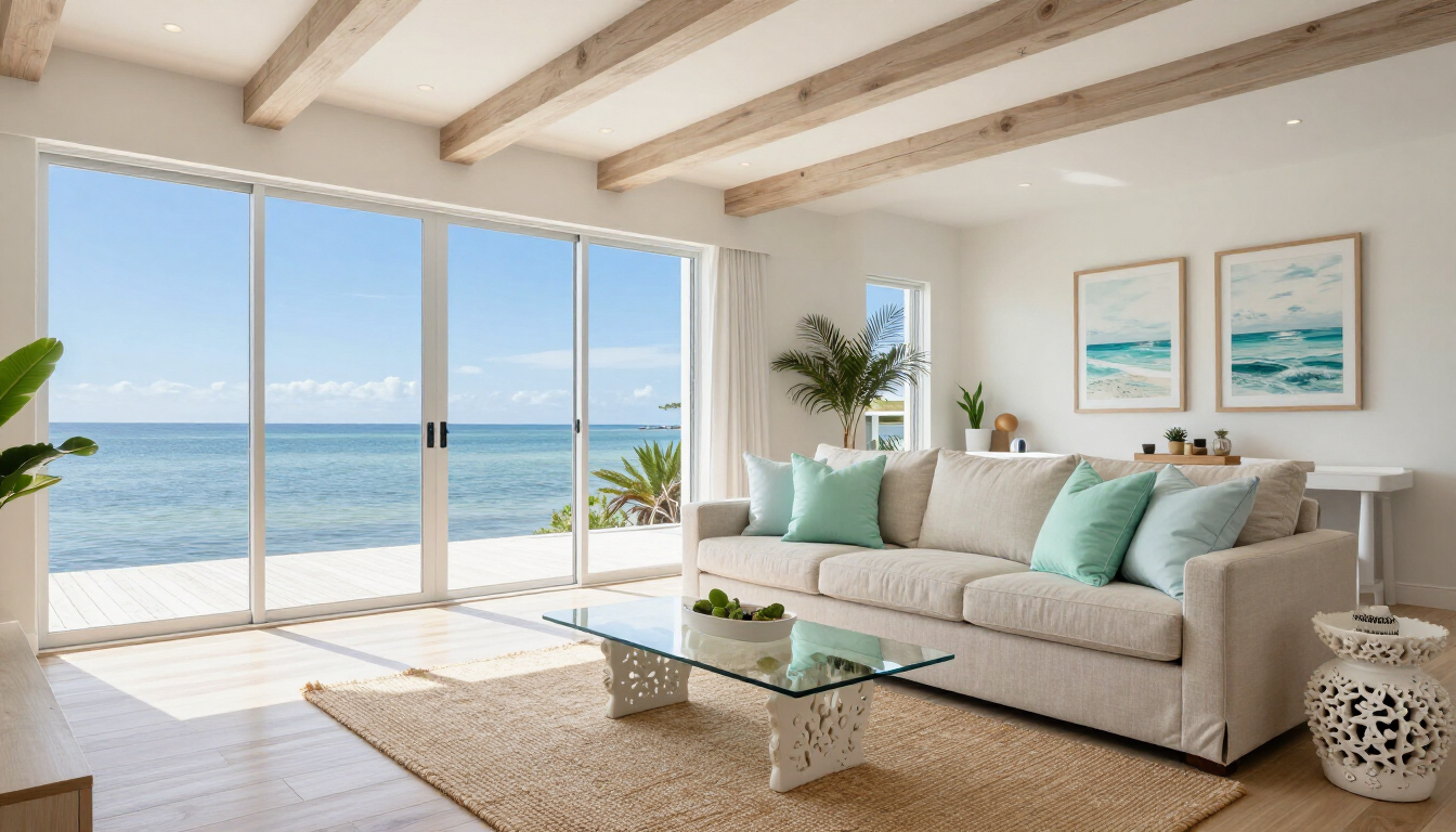 Luxury Vacation Rental Living Room