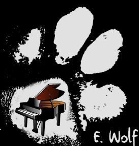 Logo Elisabeth Wolf Website Elisabeth Wolf romantic piano music Out of the Blue
