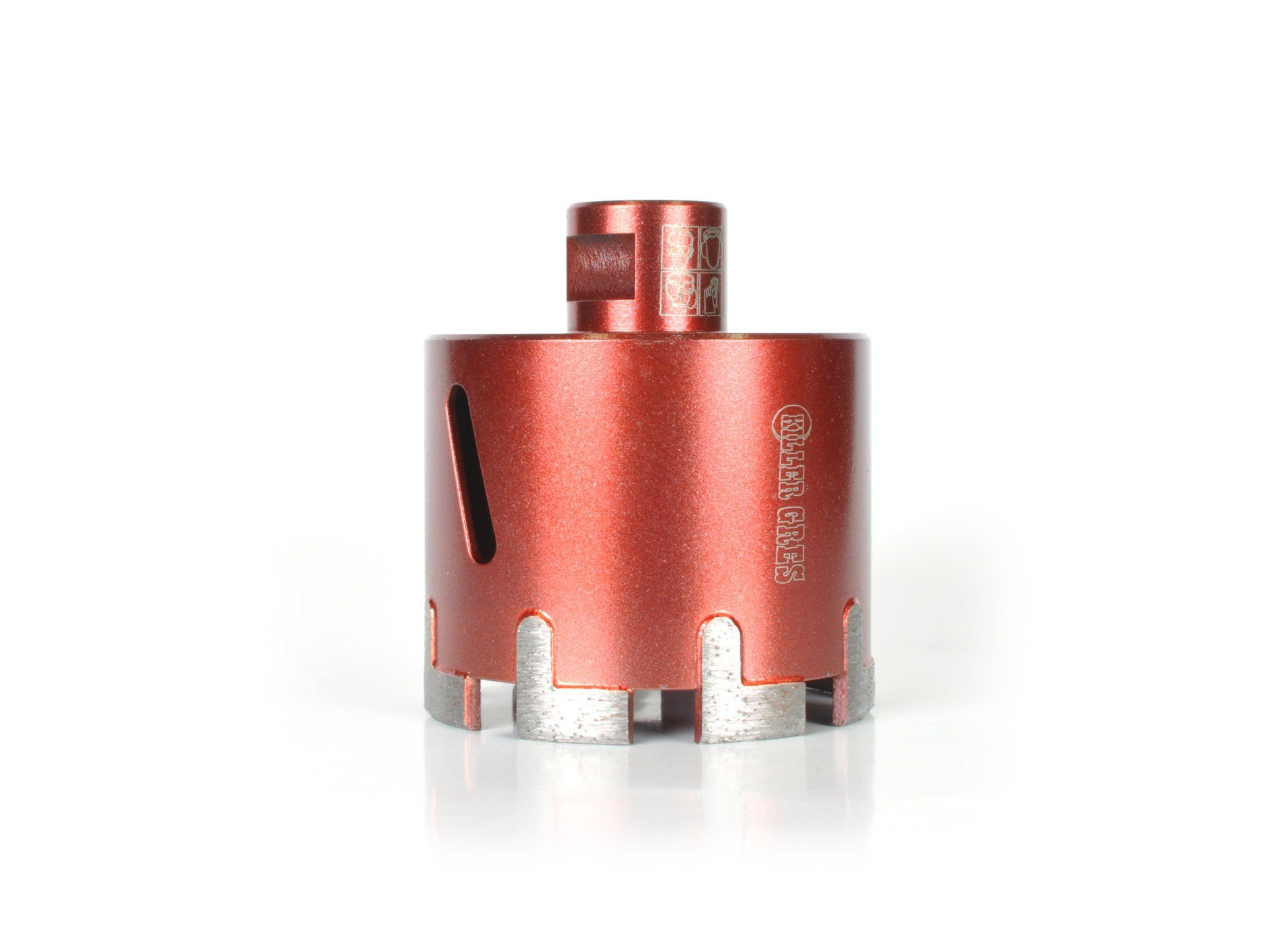 ÞURRBOR f. Slípirokk 70 MM red