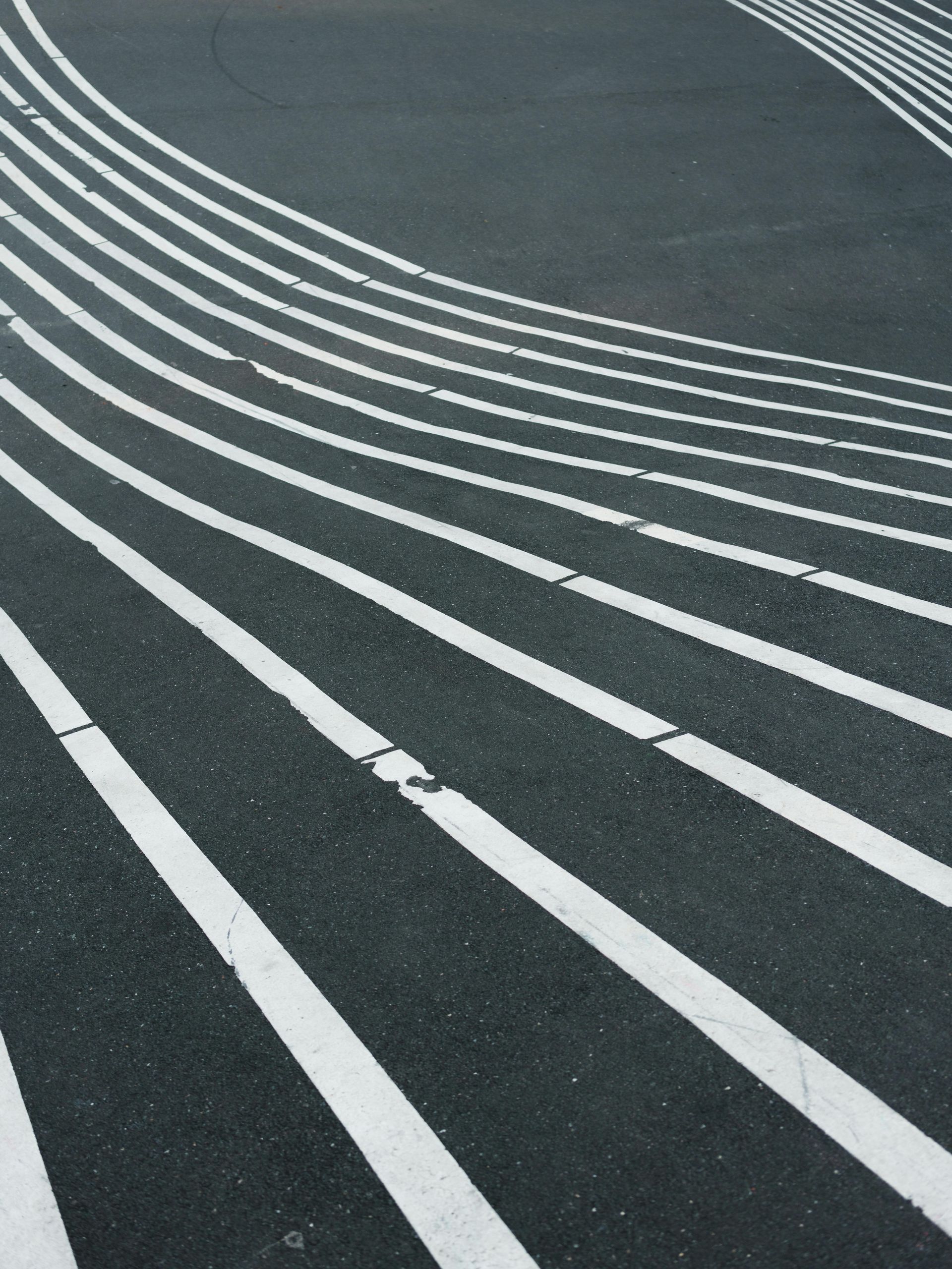 road line stripping for safety