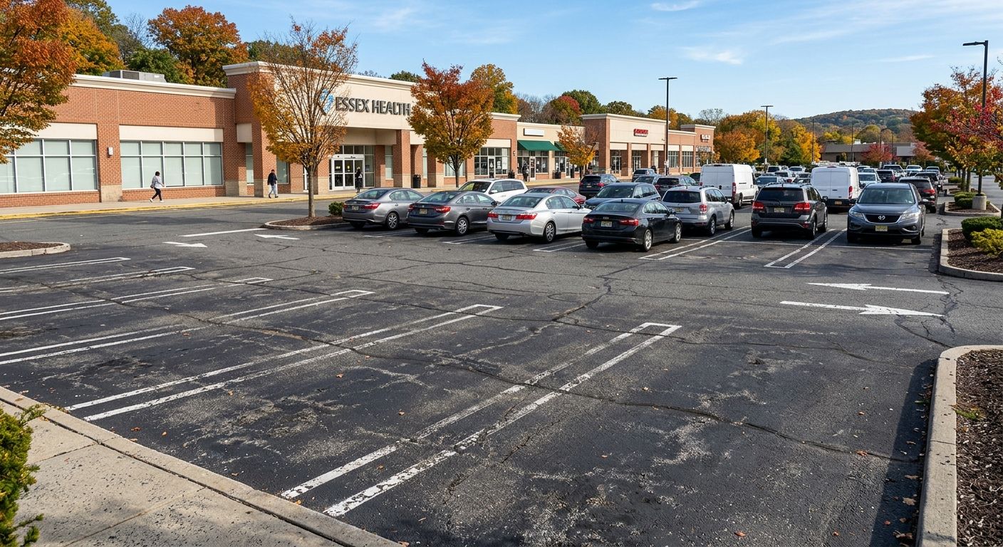 parking lot line striping in West Orange, NJ