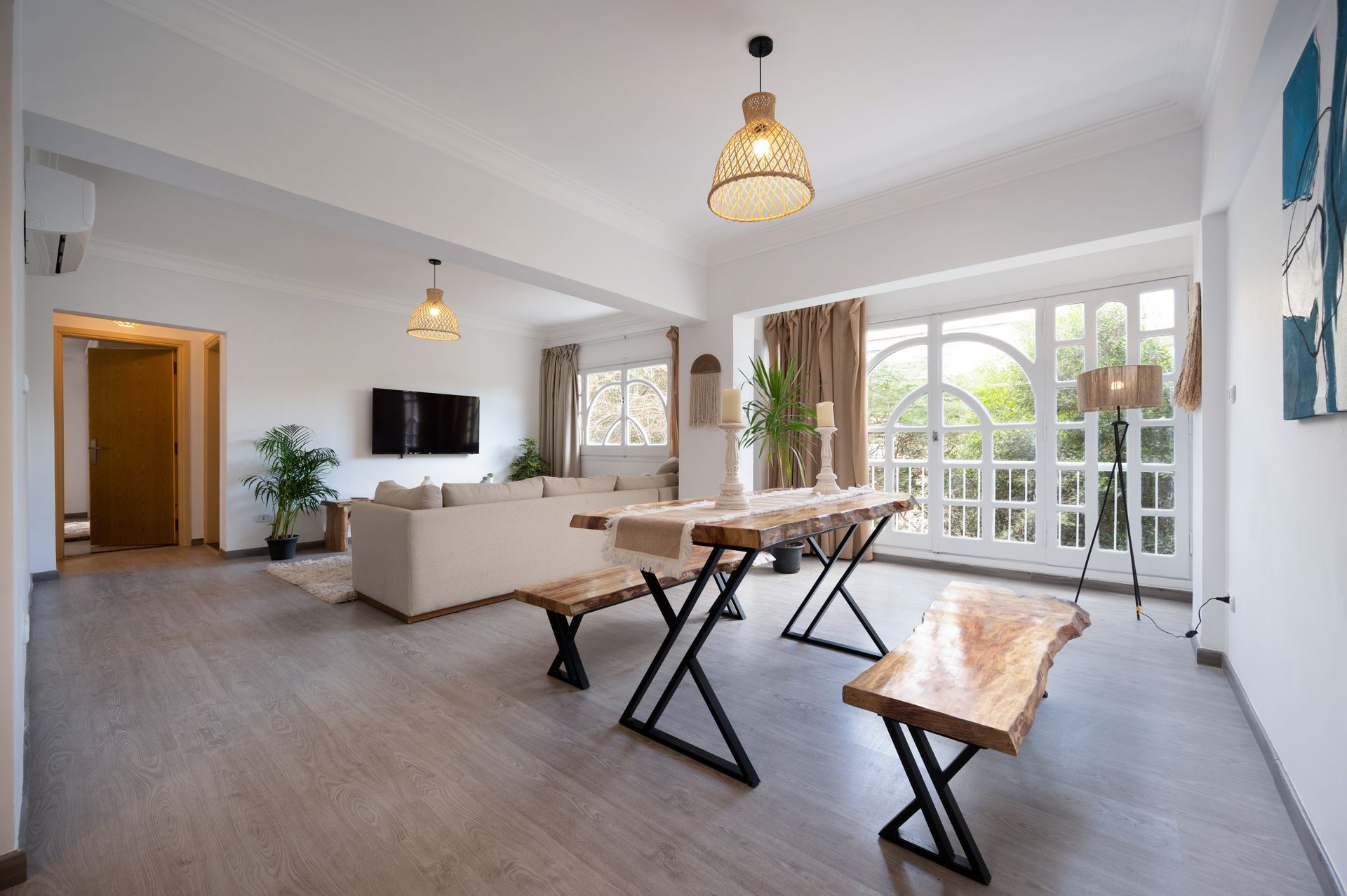 Bright modern