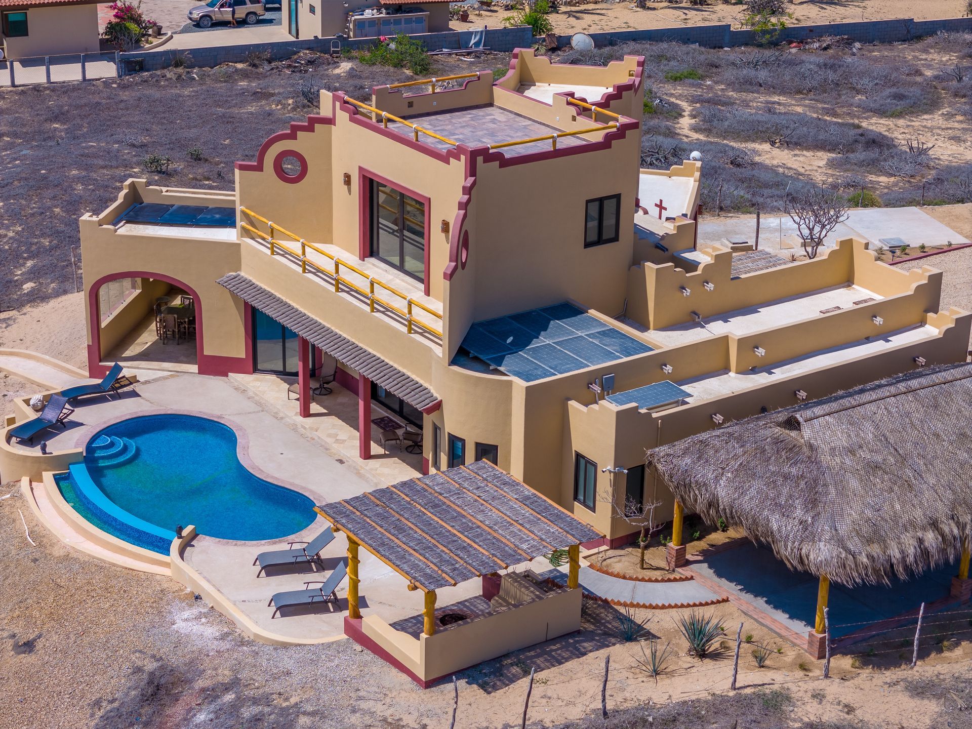View of main house at Cabo Whalehouse