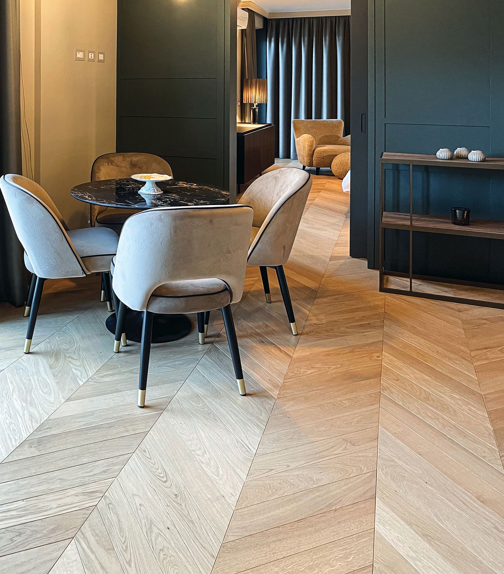 Arredare con il parquet verniciato
