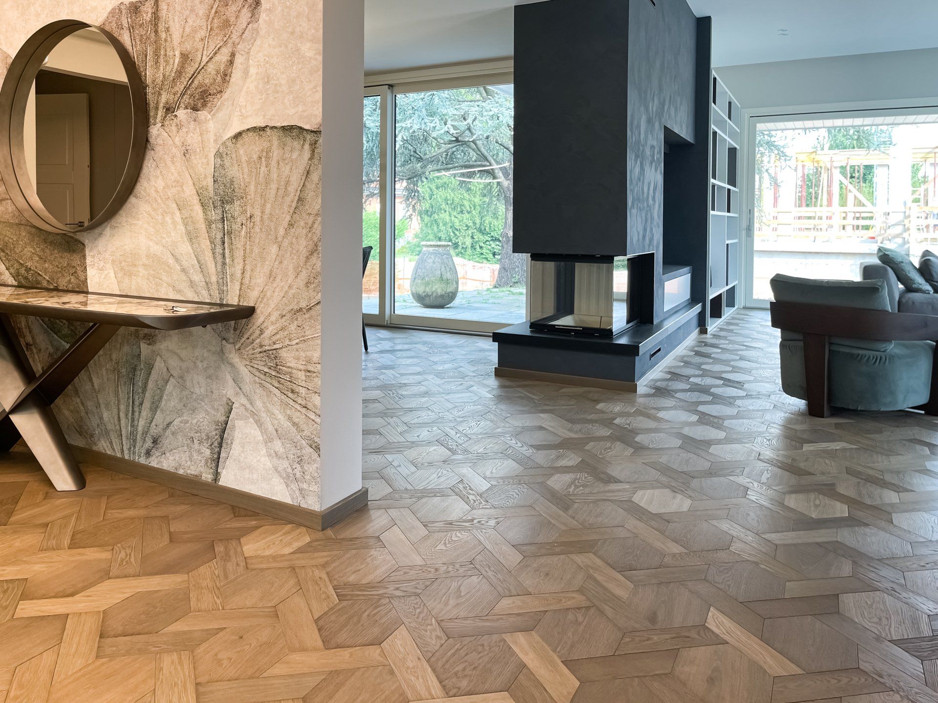Progetto Residenziale a Torino: Parquet in Rovere