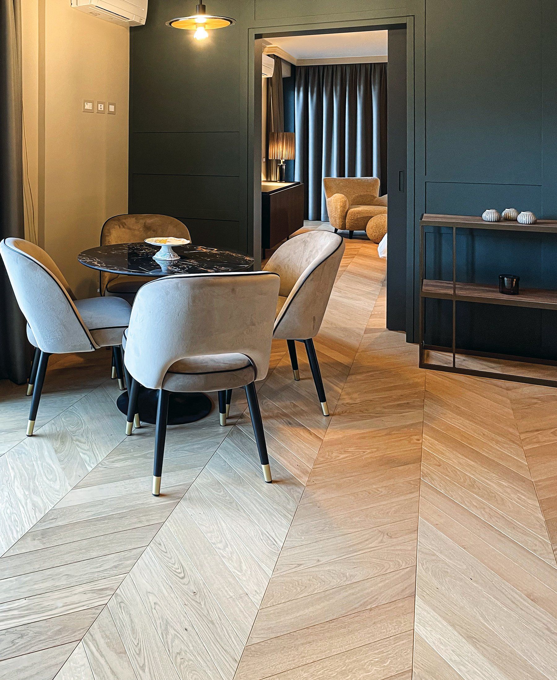 Parquet Rovere per  Bed & Breakfast