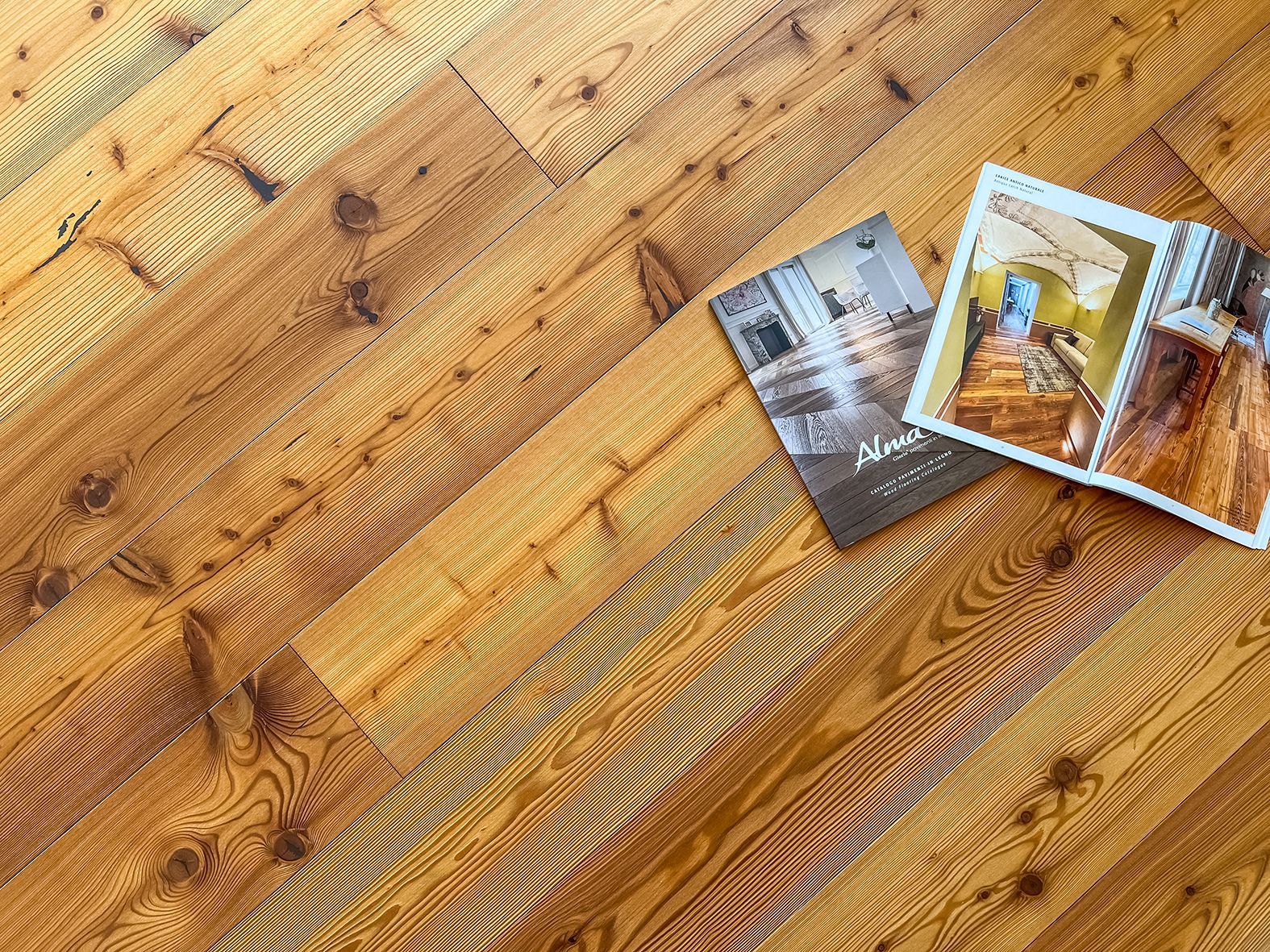 Parquet in Teak
