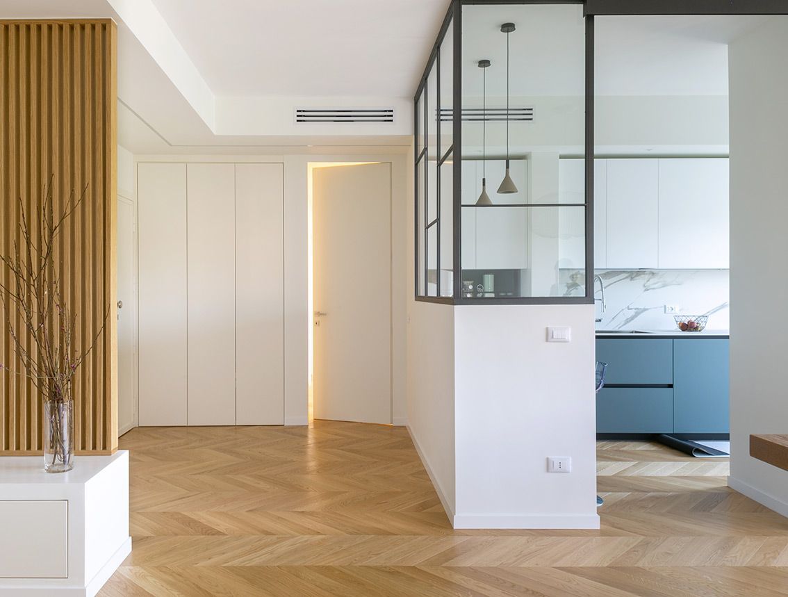 Progetto Residenziale a Roma - Parquet Rovere Spazzolato
