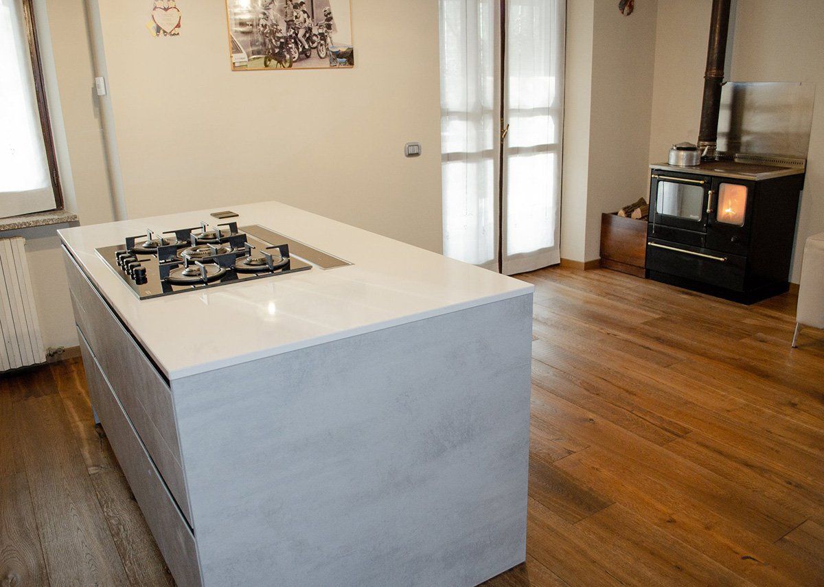 cucina con parquet rovere cucina con parquet rovere