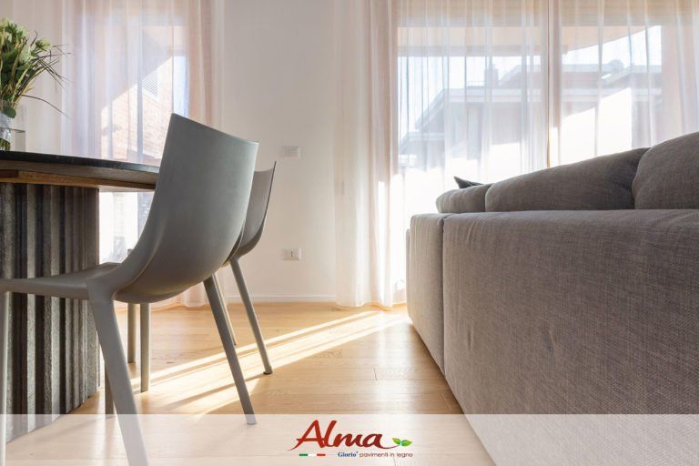 parquet ambiente dalle piccole dimensioni