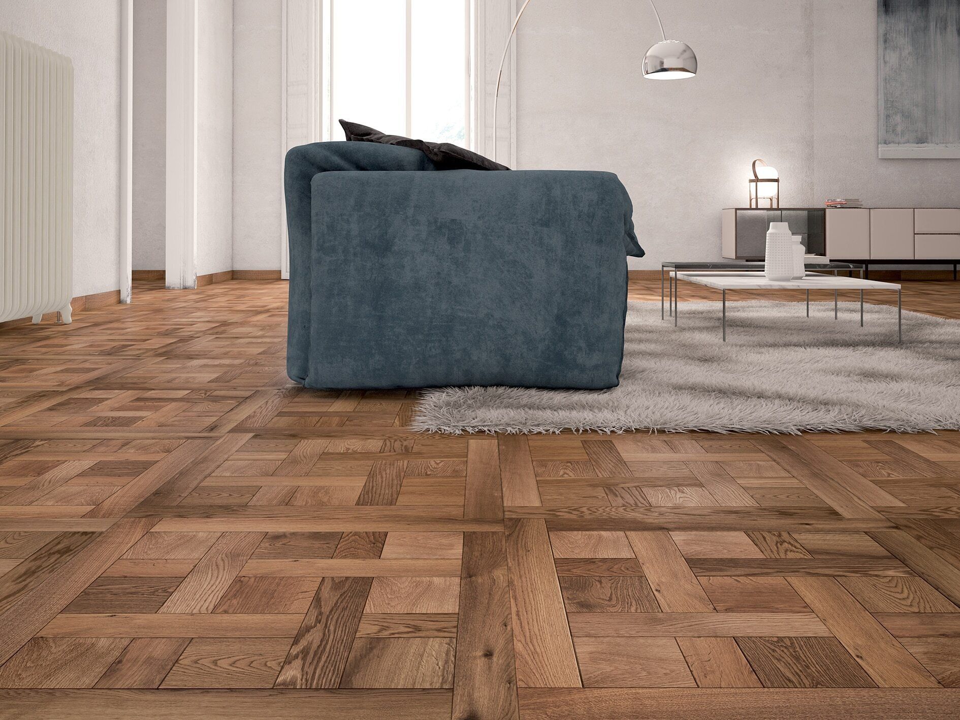 Riscaldamento a pavimento e parquet