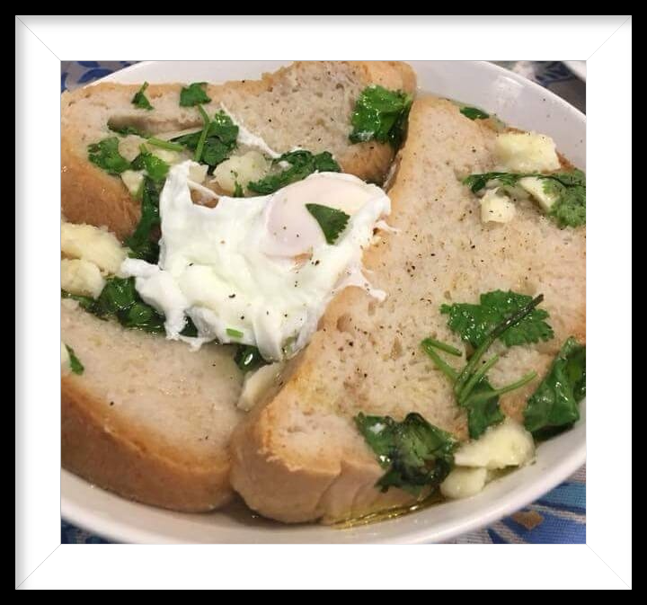 sopa alentejana