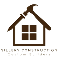 A logo for sillery construction custom builders
