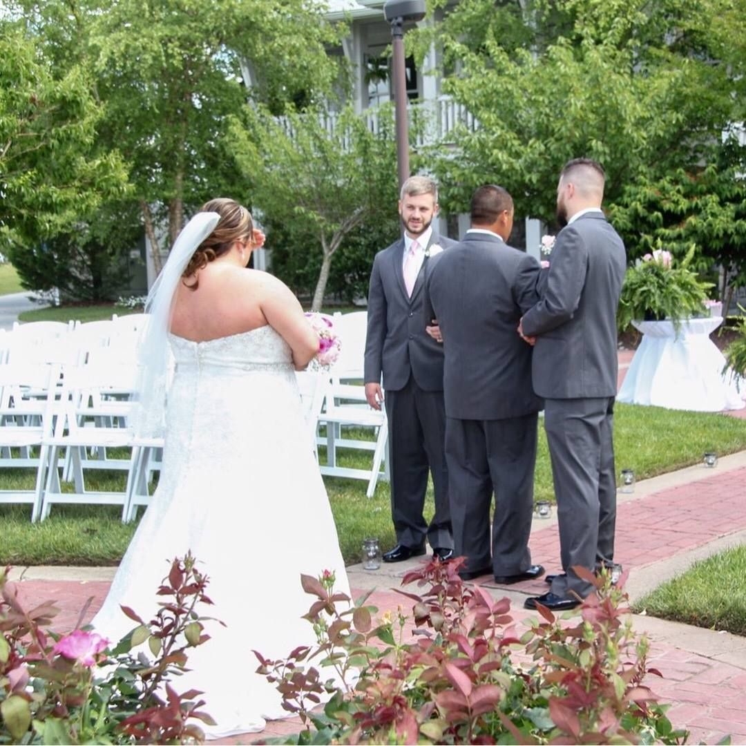 outdoor wedding ceremony