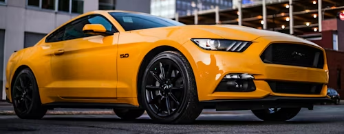 Car's disc brake system: rotor, caliper, and associated components.