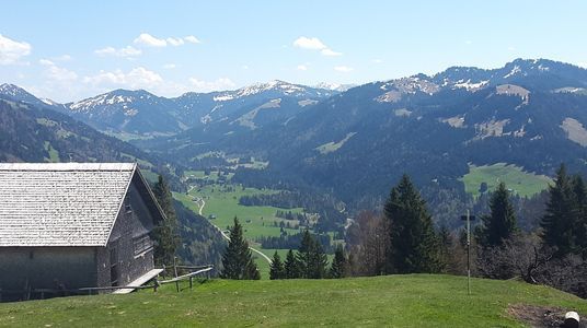 Aussicht Sibratsgfäll