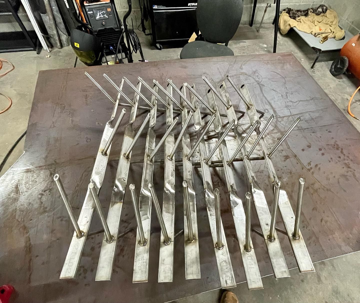 butcher hangers.