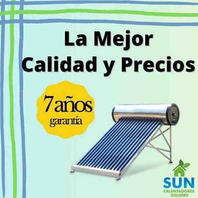 CALENTADORES SOLARES SUN