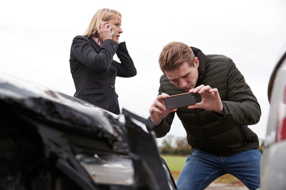 How do you collect evidence after an accident?
